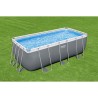 Bovengronds rechthoekig zwembad Bestway 56457 Power Steel 412x201x122 cm Keuze