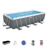 Bovengronds rechthoekig zwembad Bestway 56670 Power Steel 488x244x122 cm Aanbod