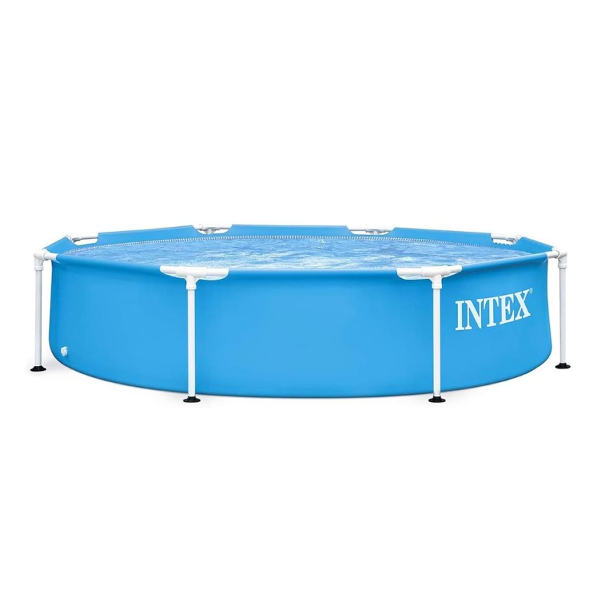 Rond bovengronds zwembad 244x51 cm Intex Metal Frame 28205 Aanbieding