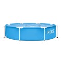 Rond bovengronds zwembad 244x51 cm Intex Metal Frame 28205 Aanbieding