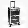Professionele make-up trolley met 2 lades en 4 wielen Cygnus Aanbieding