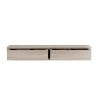 Moderne Wandplank met 2 Laden Woonkamer Domino 