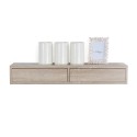 Moderne Wandplank met 2 Laden Woonkamer Domino 