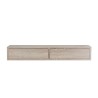 Moderne Wandplank met 2 Laden Woonkamer Domino 