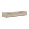 Moderne Wandplank met 2 Laden Woonkamer Domino 