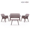 Outdoor loungeset bestaande uit 2 fauteuils, bank en tafel Luxor Lounge Verkoop