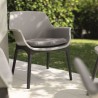 Outdoor loungeset bestaande uit 2 fauteuils, bank en tafel Luxor Lounge Model