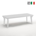 Uitschuifbare buitentafel 160-220x90 cm van polypropyleen Bergen Kortingen