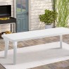 Uitschuifbare buitentafel 160-220x90 cm van polypropyleen Bergen Korting