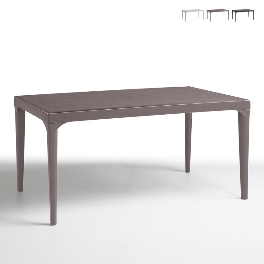 Rechthoekige buitentafel 150x90 cm voor tuin, bar of restaurant Oslo Verkoop Rechthoekige buitentafel 150x90 cm voor tuin, bar of restaurant Oslo Verkoop