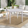 Vierkante polypropyleen tafel voor buiten 80x80 cm Malmo Catalogus