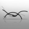 Externe steun S910 wielen armleuningen ligbed Serendipity S010 Arkema 