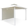 Tuinpaviljoen Antigua van 3,3x3,3 meter met extra uv-bescherming Kosten