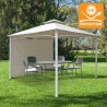 Tuinpaviljoen Antigua van 3,3x3,3 meter met extra uv-bescherming Prijs