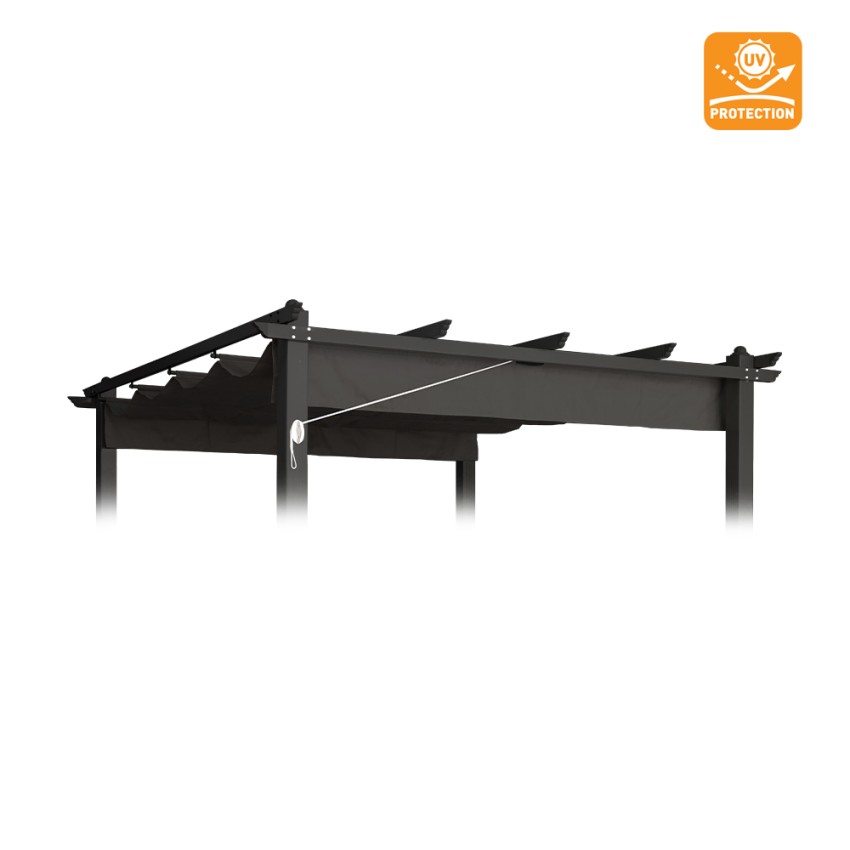 Vervangingstentdoek 300x300 cm Firenze UV ​​Moon  Aanbieding