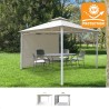 Tuinpaviljoen Antigua van 3,3x3,3 meter met extra uv-bescherming Verkoop