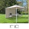 Tuinpaviljoen Antigua van 3,3x3,3 meter met extra uv-bescherming Korting