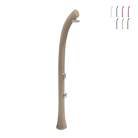 Tuin zonne-douche 26 liter met mengkraan moderne douchekop New Happy Aanbieding