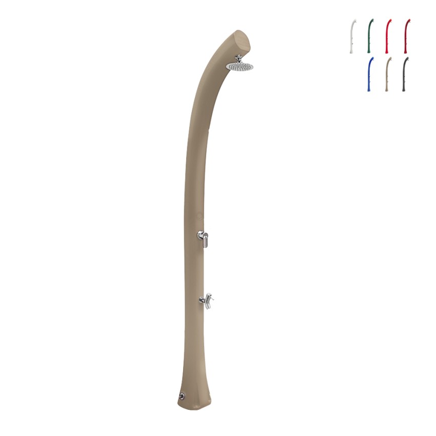 Tuin zonne-douche 26 liter met mengkraan moderne douchekop New Happy Aanbieding