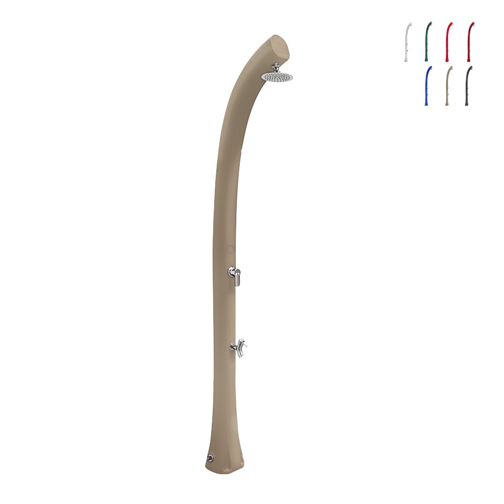 Tuin zonne-douche 26 liter met mengkraan moderne douchekop New Happy