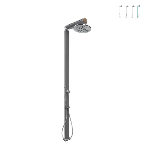 Moderne ronde buitendouchekop met mengkraan Quick Aanbieding