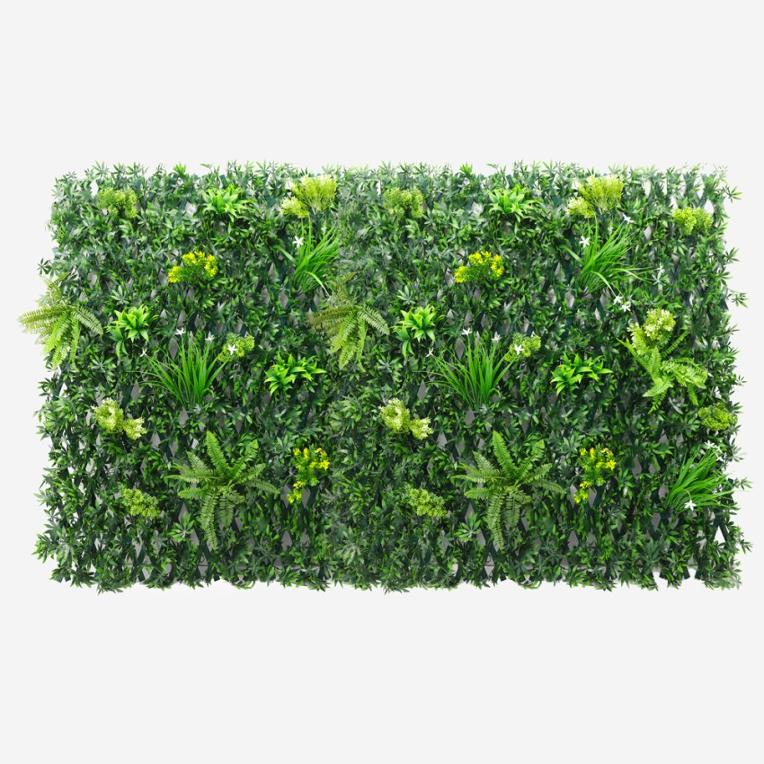 Kunstmatige uitschuifbare haag 200x100 cm Laurus Aanbieding