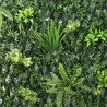 Kunstmatige uitschuifbare haag 200x100 cm Laurus Aanbod