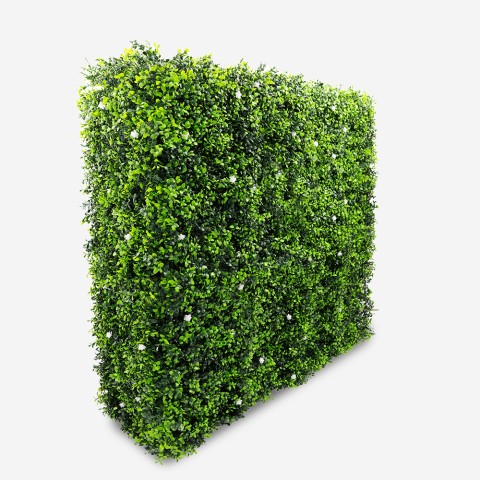 Kunstmatige heg 108x33x106cm groenblijvende buxus tuin Ulmus Aanbieding