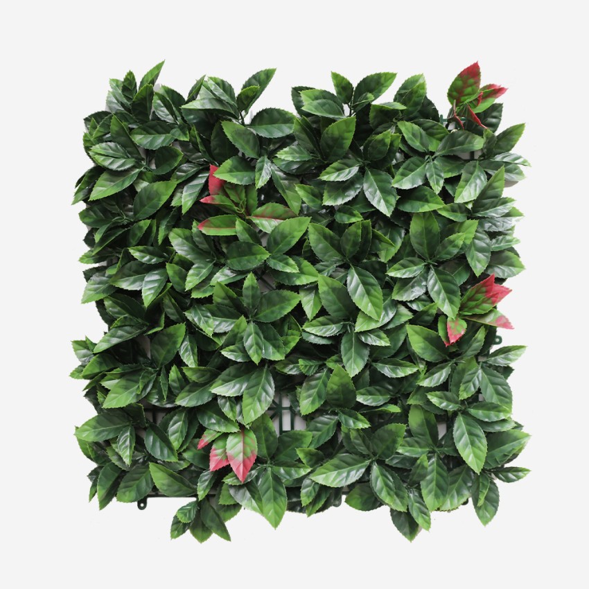 Kunstmatige Photinia haag realistisch tuinpaneel 50x50 cm Suber Aanbieding Kunstmatige Photinia haag realistisch tuinpaneel 50x50 cm Suber Aanbieding