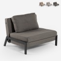 Opvouwbaar stoffen fauteuil bed Selene Aanbieding