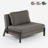 Opvouwbaar stoffen fauteuil bed Selene Aanbieding