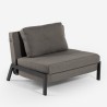 Opvouwbaar stoffen fauteuil bed Selene Aanbod