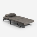 Opvouwbaar stoffen fauteuil bed Selene Catalogus