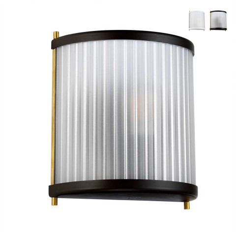 Wandlamp klassiek stijl mat glas Corona Aanbieding