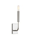 Moderne klassieke wandlamp met wit stoffen kap Brianna1 Catalogus