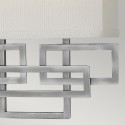 Moderne wandlamp met stoffen kap Lanza Kortingen