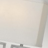 Moderne wandlamp met stoffen kap Lanza Voorraad