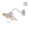 Vintage metalen buitenwandlamp met sensor Klampenborg voor tuin Korting
