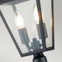 Klassieke tuinlantaarn voor buiten, 2 lampen Alford Place Aanbod