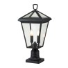 Tuinlantaarn staande lamp voor buiten in metaal IP44 Alford Place Aanbieding