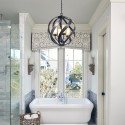 Moderne design kroonluchter hanglamp met 4 lichtpunten Blacksmith Verkoop