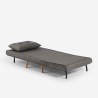 Set stoffen 2-zits slaapbank en opklapbare fauteuil in Scandinavische stijl Sienna Prijs