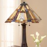 Tiffany Tafellamp 2-licht Klassiek Bureau Inglenook Verkoop