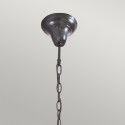 Tiffany stijl hanglamp klassieke 3-lichts gekleurd glas Kami Verkoop