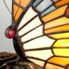 Tiffany bureaulamp met gekleurd glas Vlinder Obutterfly Aanbod