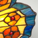 Tiffany bureaulamp met gekleurd glas Vlinder Obutterfly Korting