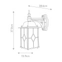 Buitenmuurlamp tuinlantaarn klassiek stijl Wexford 2 Kortingen