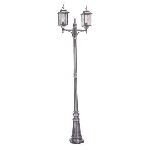 Klassieke buitenlantaarn met 2 lichten IP44 Wexford 8 tuinlamp Aanbieding