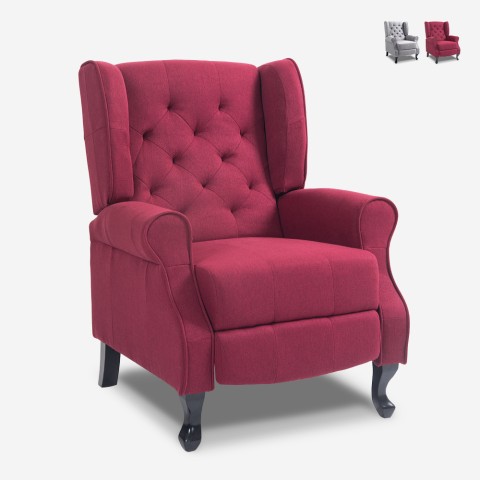 Moderne verstelbare stoffen relaxfauteuil Ethron Class Aanbieding