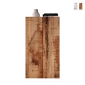 Opbergkast multifunctioneel woonkamer kantoor 2 deuren 2 planken 63x35x114cm Liara Aanbieding